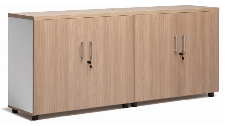 Armarios de melamina con puertas batientes, armarios en oferta online